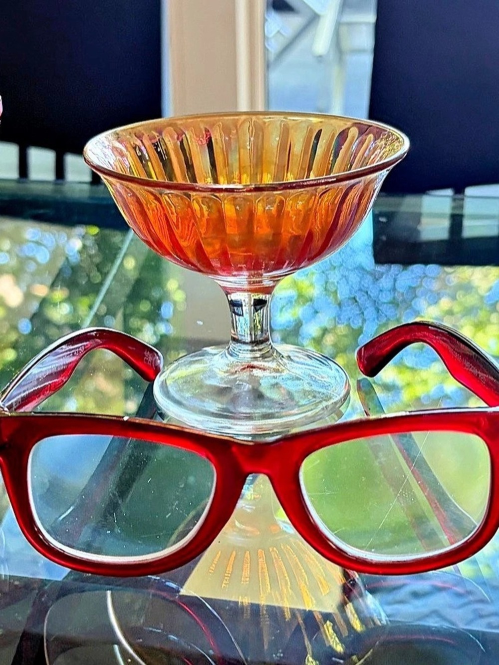 Betsey Johnson Red Readers +2.50